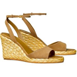 Tory Burch Tan Wedges
